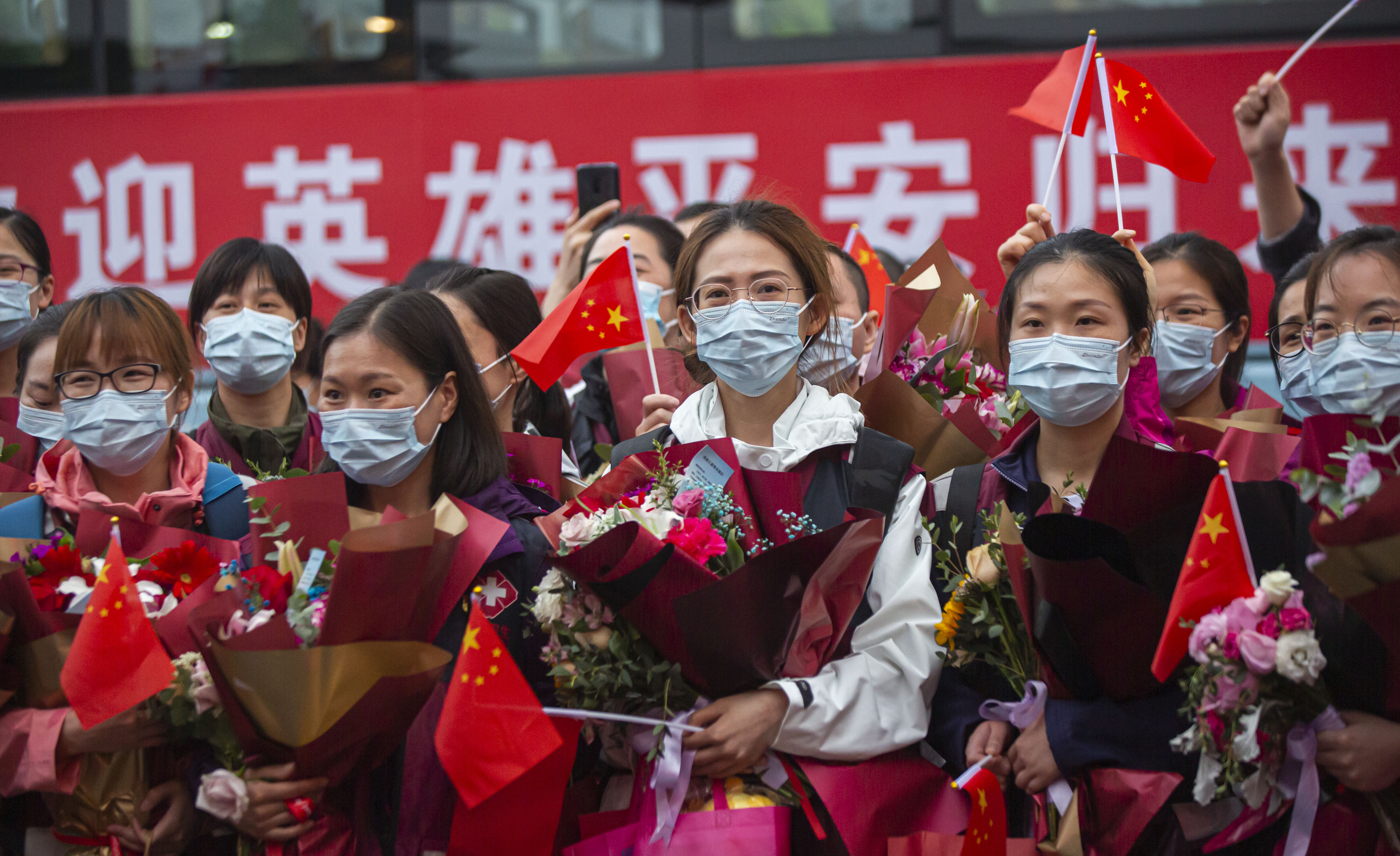 浙江省援鄂第二批返浙医疗队凯旋而归 - 安吉飞亚传媒-安吉活动策划